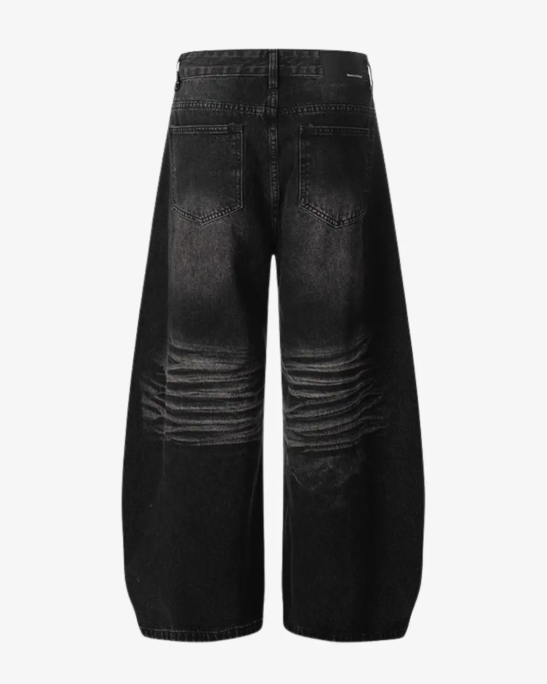 "OPAL" Black Baggy Pants