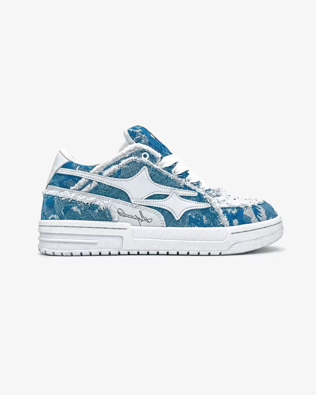 "ARLN" Sky Blue Trainers
