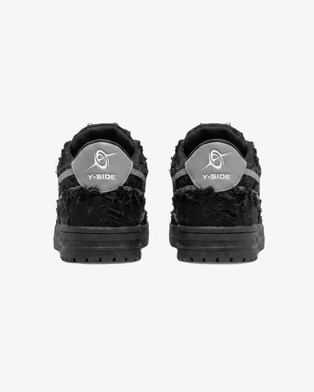 "AIRLINE" Carbon Black Trainers