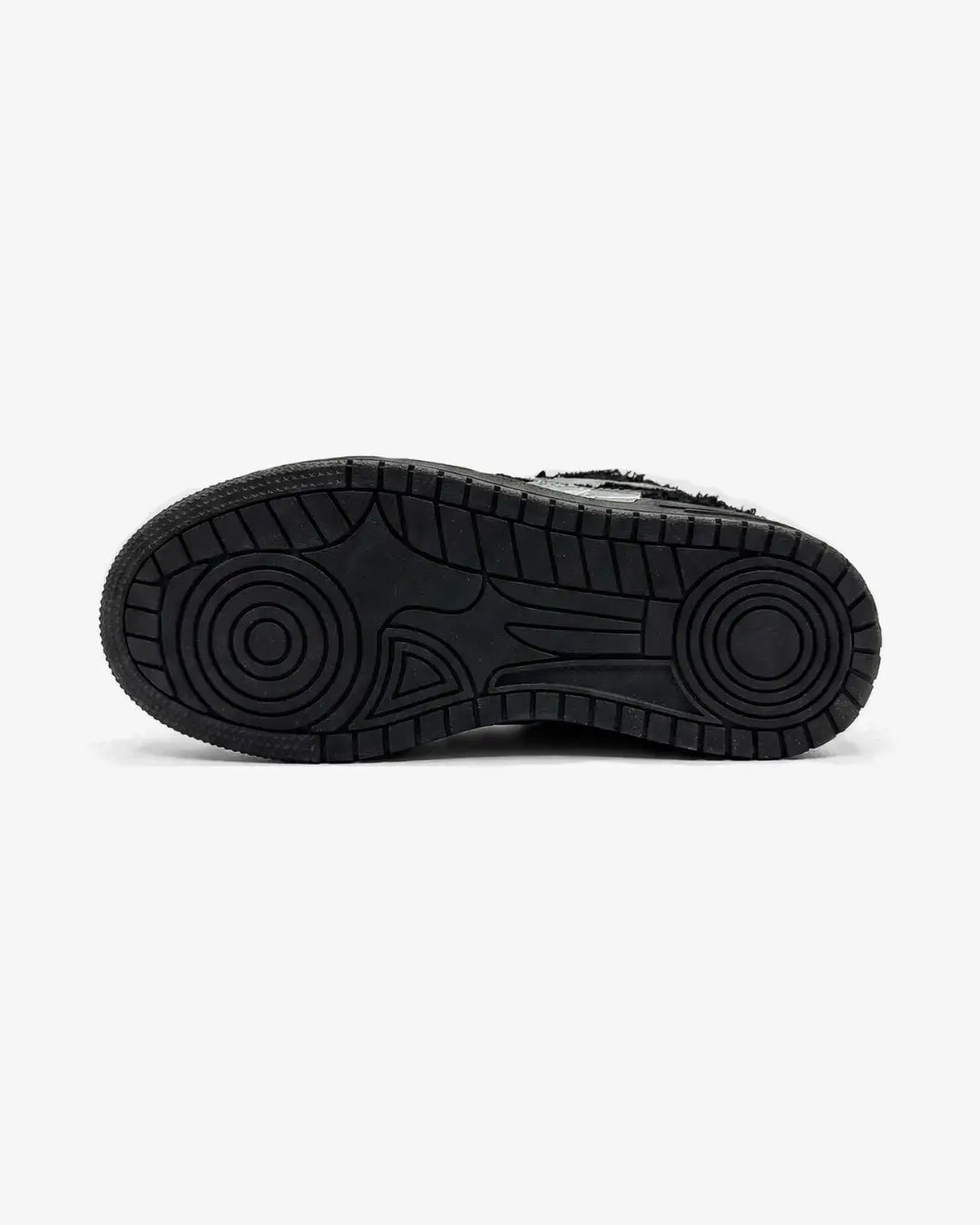 "AIRLINE" Carbon Black Trainers