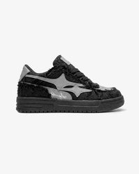 "AIRLINE" Carbon Black Trainers