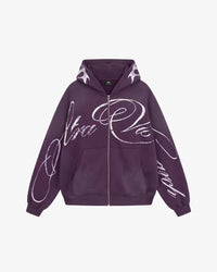 "CYBER" Graphic Zip-Up