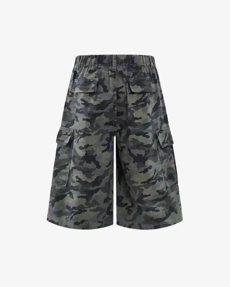 "RANGER" Camo Jorts