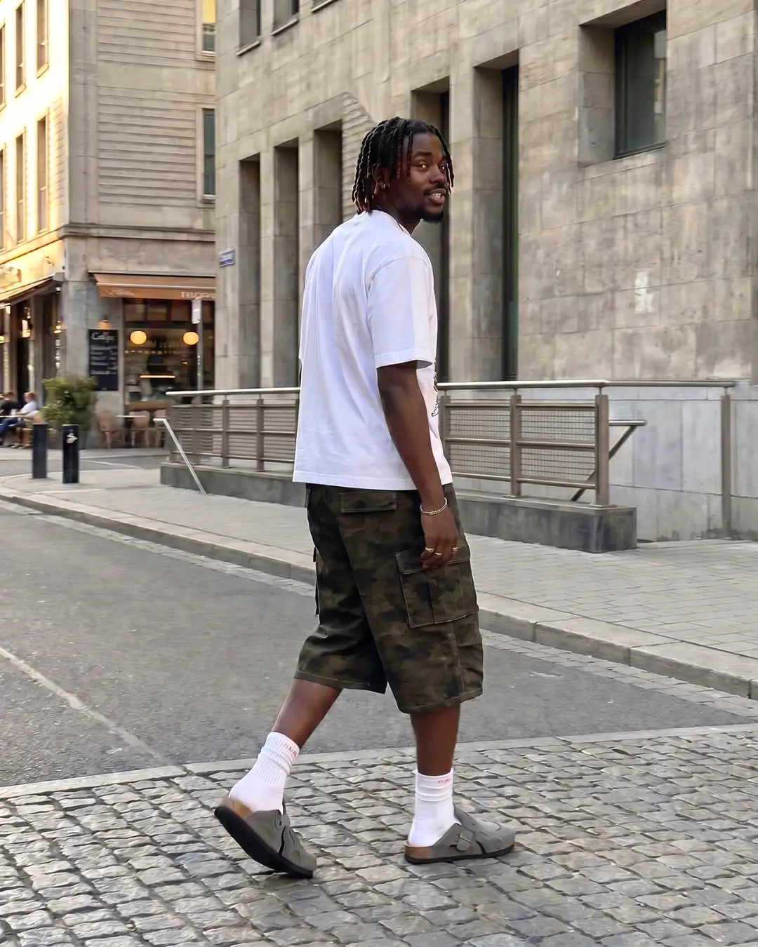 "HUNTER" Camo Jorts