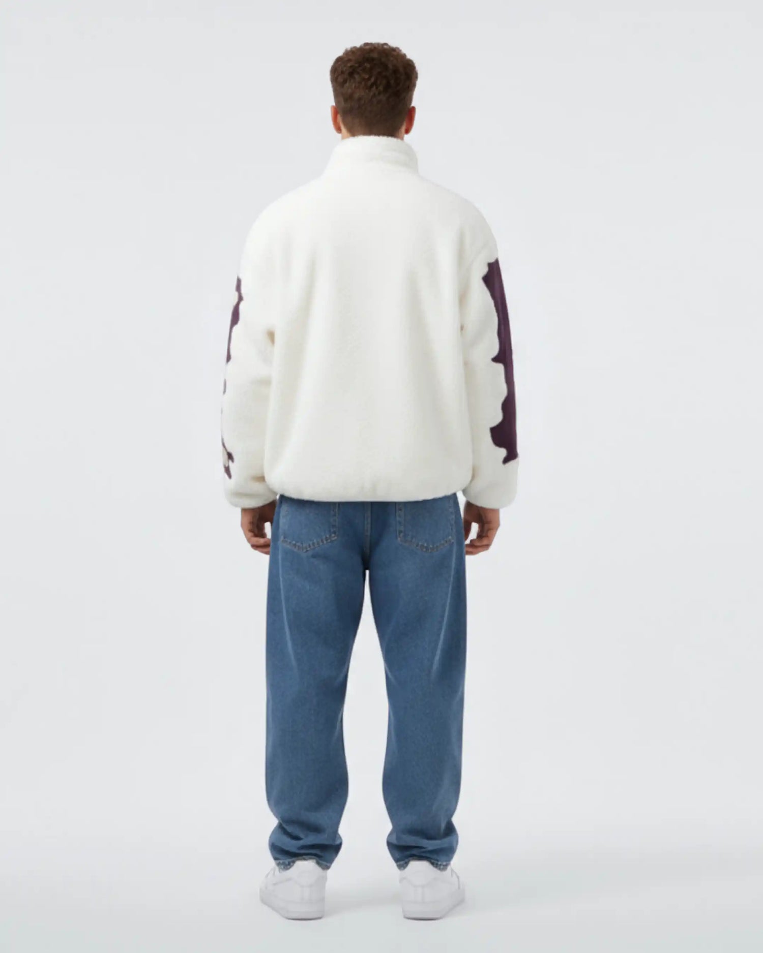"FALLING" Fleece Jacket