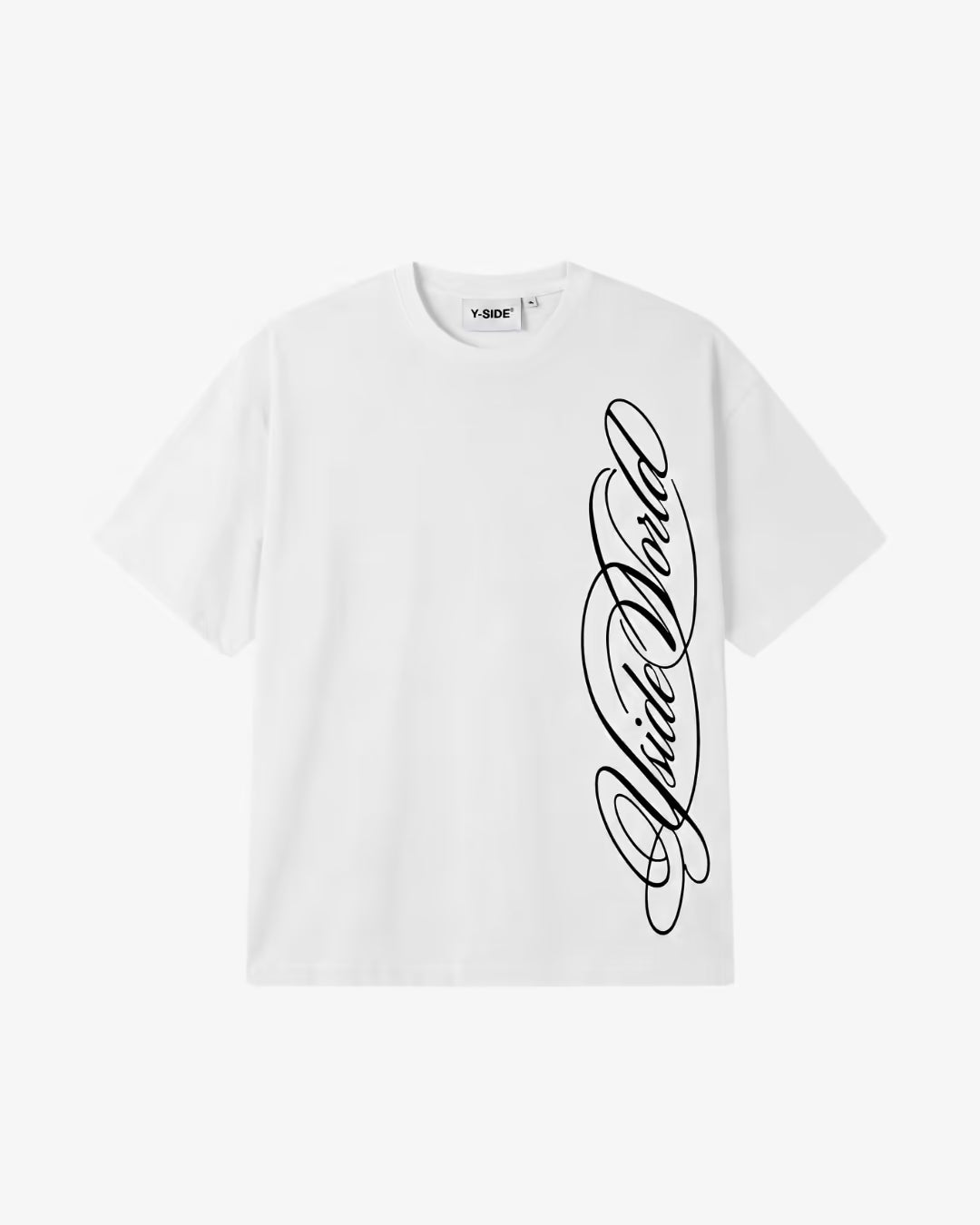 "SCRIPT" Embroidered T-Shirt