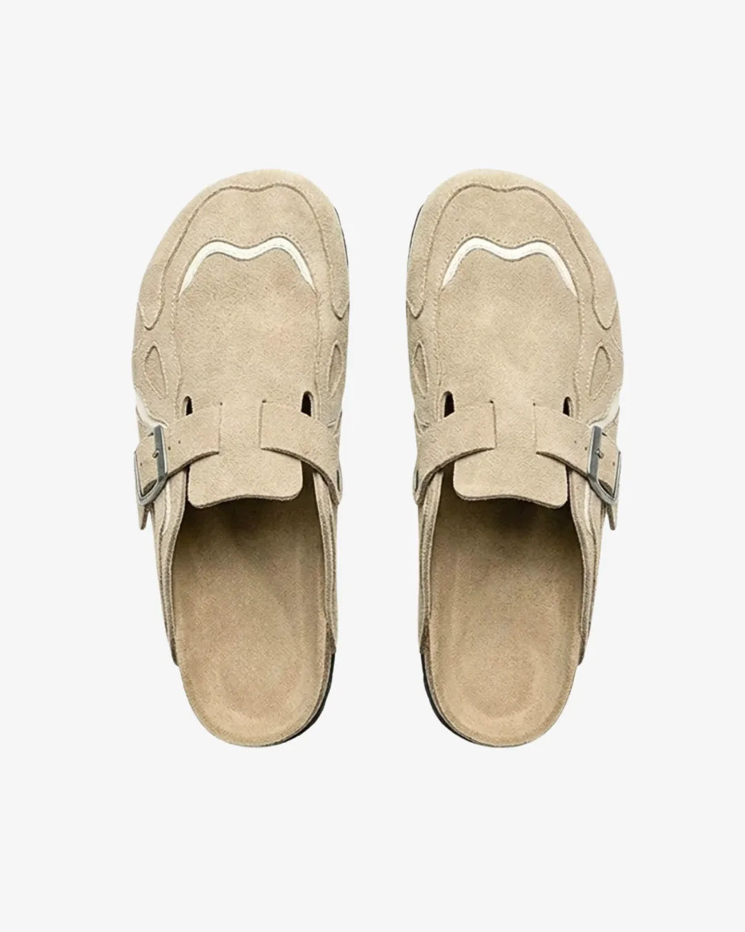 "SAYKO Beige" Clogs