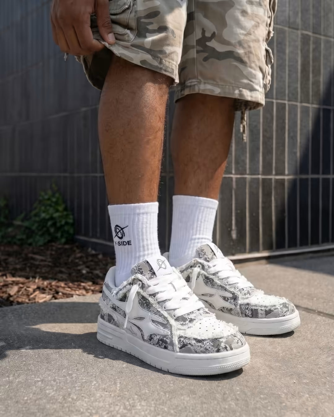 "AIRLINE" Dust Grey Trainers