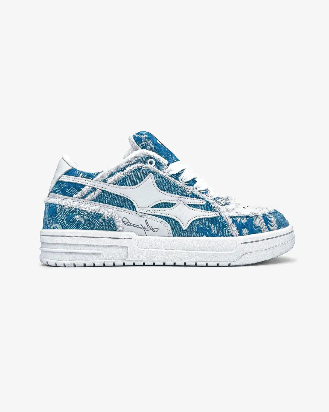 "AIRLINE" Sky Blue Trainers