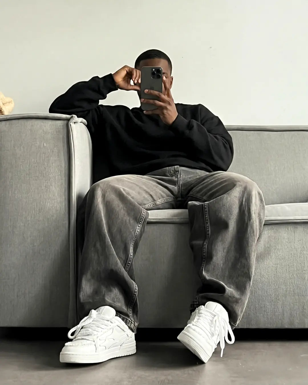 "AIRLINE" Cloud White Trainers