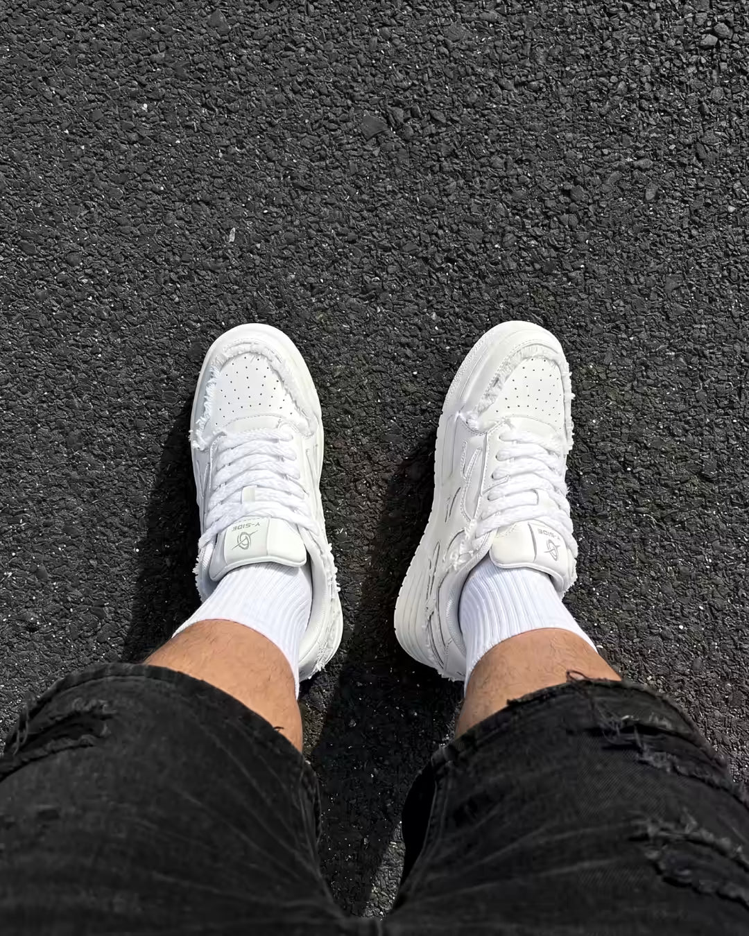 "ARLN" Cloud White Trainers