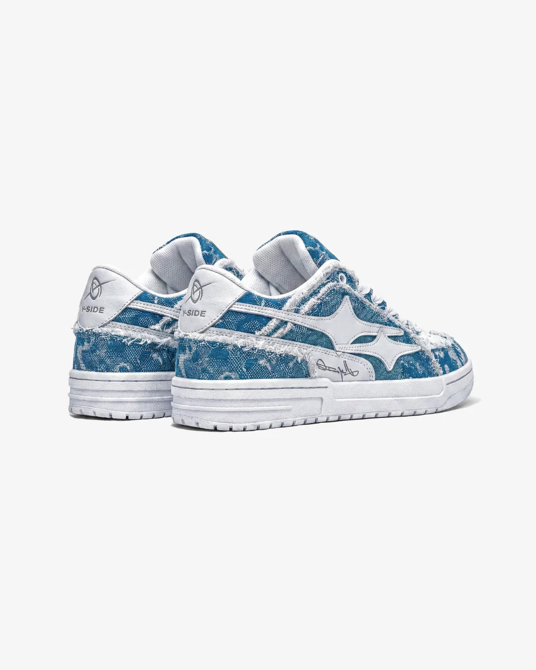 "AIRLINE" Sky Blue Trainers
