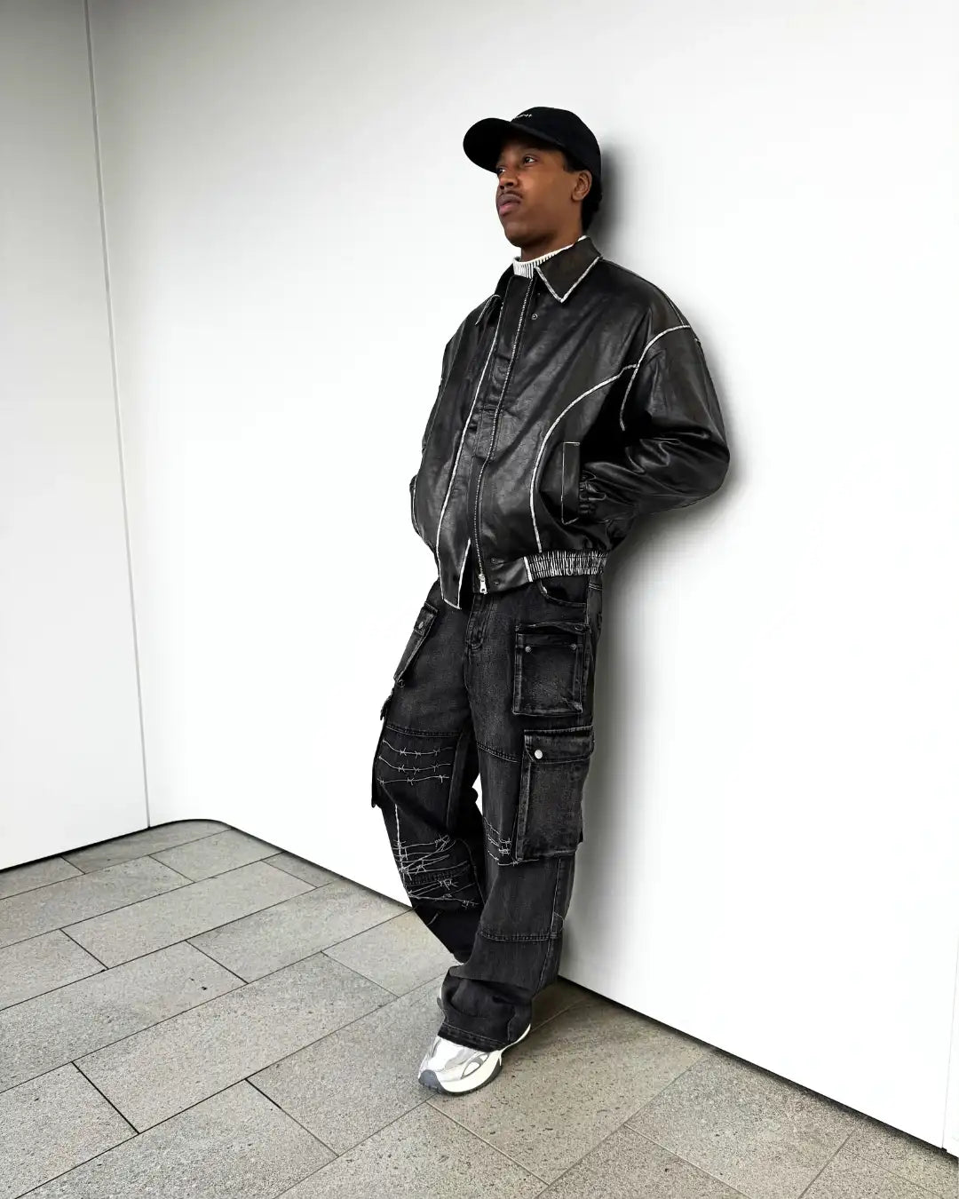 "HADES" Leather Jacket