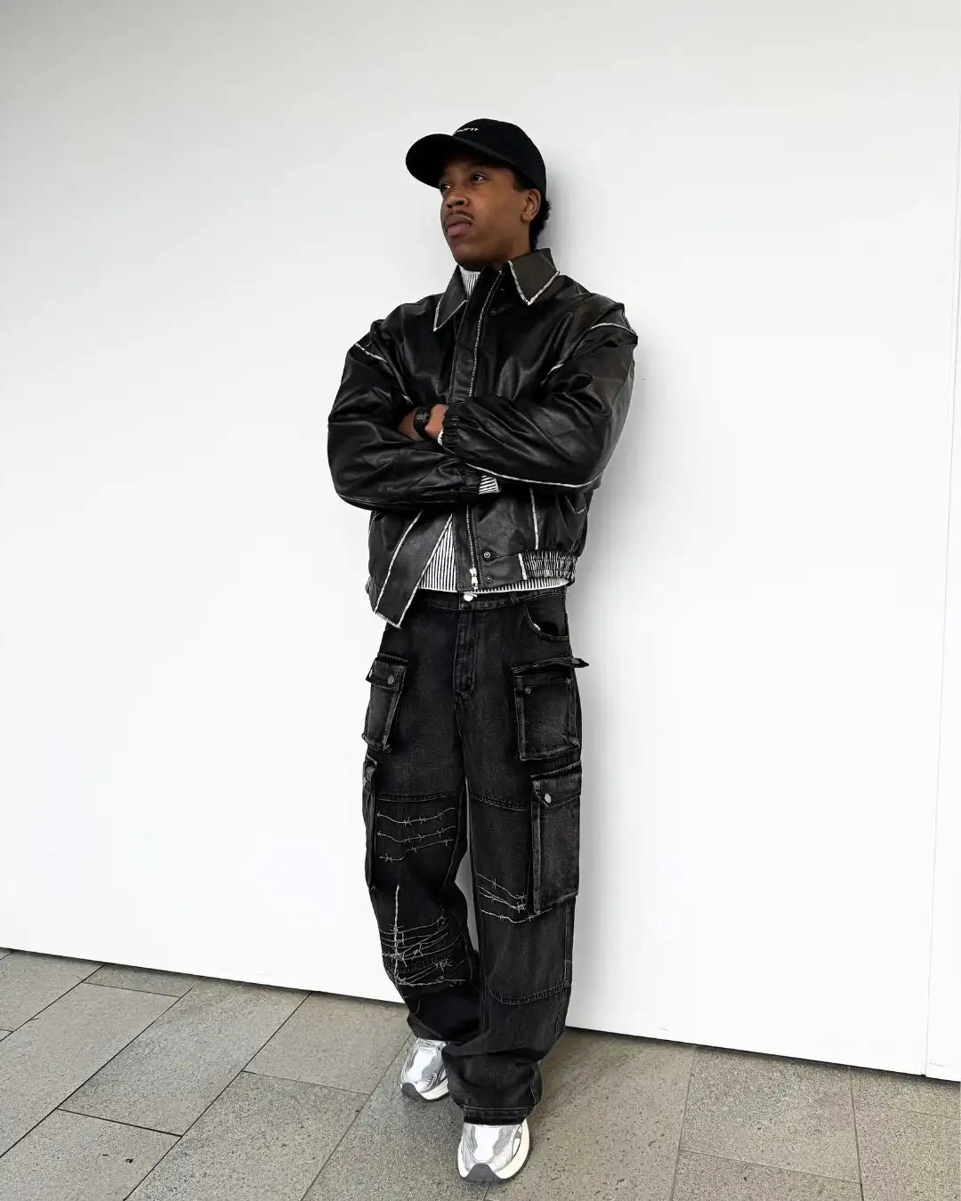 "HADES" Leather Jacket